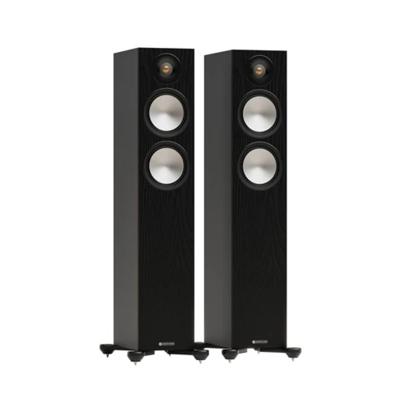 Monitor Audio Brons 300 7G Passieve Vloerstaande Speaker - Zwart (Per paar) Monitor Audio Brons 300 7G Passieve Vloerstaande Speaker - Zwart (Per paar)