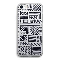 Marrakech print: iPhone SE 2020 Transparant Hoesje