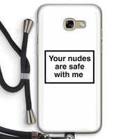 Safe with me: Samsung Galaxy A5 (2017) Transparant Hoesje met koord