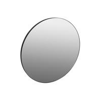 Plieger Nero Round spiegel rond 120 cm met lijst, zwart - thumbnail