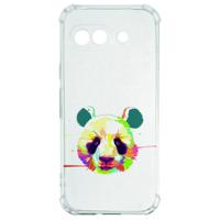 Google Pixel 9a Hoesje - Panda Color TPU Antishock Google Pixel 9a Hoesje - Panda Color TPU Antishock