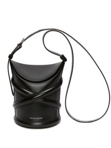 Alexander McQueen sac seau The Curve - Noir