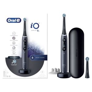 Oral-B iO Serie 8s zwart Elektrische tandenborstel + refill