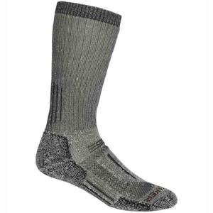 Icebreaker Mountaineer Mid Calf Wandelsok Jet Hthr/Espresso S