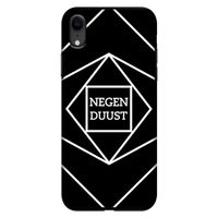 Negenduust geometrisch: iPhone XR Tough Case