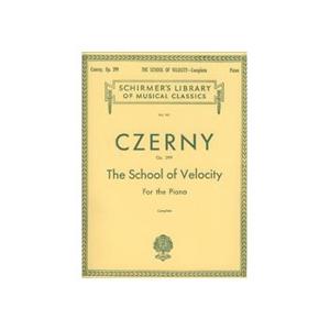 ISBN CZERNY - Op. 299 Escuela de la Velocidad (Completo) para Piano (Vogrich) boek Muziek Engels