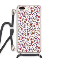 Planets Space: iPhone 7 PLUS Transparant Hoesje met koord