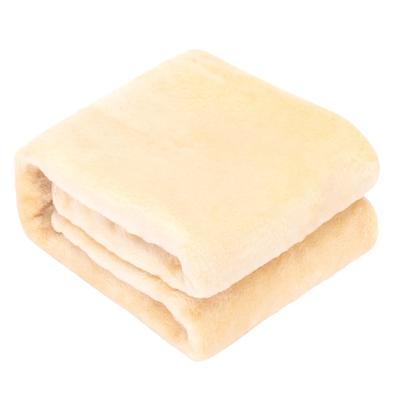 Nobleza Dekentje voor huisdieren - Beige microvezel - Maat S - 75x75 cm
