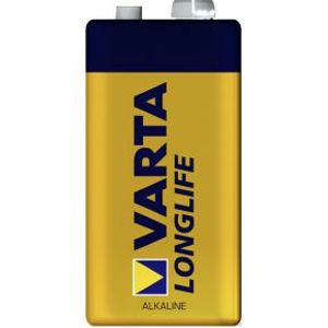 Varta Longlife Extra 9V Wegwerpbatterij Alkaline