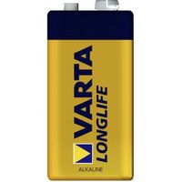 Varta Longlife Extra 9V Wegwerpbatterij Alkaline - thumbnail