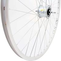 Roland voorwiel 28 naafdyn rb vast zac2000 zilver rvs spk