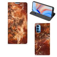 OPPO Reno4 Pro 5G | Standcase | Marmer Bruin