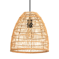 Eglo Rieten hanglamp Ayesgarth Ø 33cm 43866