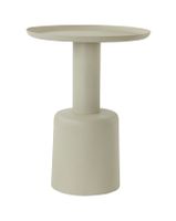 Light & Living Bijzettafel 'Milaki' 39cm, kleur Beige Light & Living Bijzettafel 'Milaki' 39cm, kleur Beige