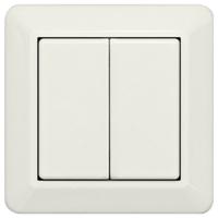 Eltako FT55BT/EL-ws Draadloze knop Draadloos 4-kanaals Opbouw (op muur) Bereik max. (in het vrije veld) 30 m