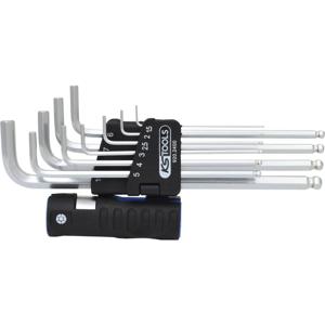 KS Tools 920.2400 Inbus Haakse schroevendraaierset 1.5 mm, 2 mm, 2.5 mm, 3 mm, 4 mm, 5 mm, 6 mm, 7 mm, 8 mm, 10 mm 10-delig