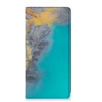 OnePlus Nord CE 2 Lite 5G Standcase Marble Blue Gold