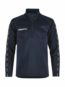 Craft 1912733 Squad 2.0 Half Zip Jr - Navy - 110/116