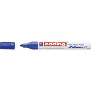 Edding 750 permanente marker Fijne punt Blauw 1 stuk(s)