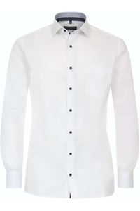 Casa Moda Modern Fit Overhemd wit, Effen
