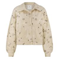 Nukus - Beige | Dames | Jasje | Beige | 3XL | regular | Kamst mode
