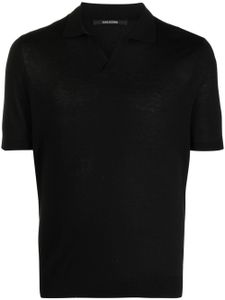 Tagliatore pull en maille à manches courtes - Noir