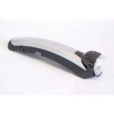 Gazelle Koplamp fenderlight v2 naafdynamo - zilver/zwart