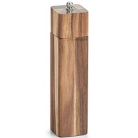 1x Luxe peper/zout molens acacia hout 21 cm