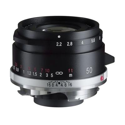 Voigtländer Color-Skopar 50mm F/2.2 Leica M Mount zwart