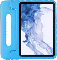 Just in Case Classic Samsung Galaxy Tab S9 / S9 FE Kids Cover Blauw - thumbnail