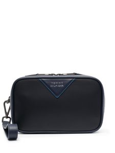 Tommy Hilfiger trousse de toilette à logo imprimé - BLUE-0G0