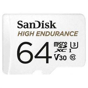 SanDisk High Endurance flashgeheugen 64 GB MicroSDXC UHS-I Klasse 10