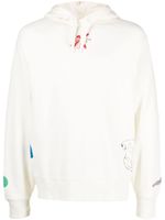 PS Paul Smith hoodie en coton à lien de resserrage - Blanc - thumbnail