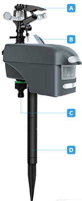 Superfish onderdelen Bird&Cat Sprinkler - Solar Paneel Superfish onderdelen Bird&Cat Sprinkler - Solar Paneel