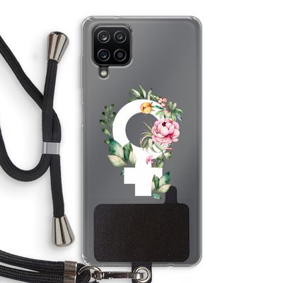 Venus: Samsung Galaxy A12 Transparant Hoesje met koord
