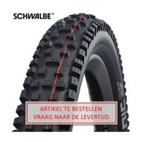 SCHWALBE Vouwband nobby nic super trail 27.5 x 2.40" / 62-584 mm - zwart