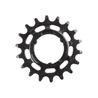 KMC tandwiel shimano narrow 18t achter zwart