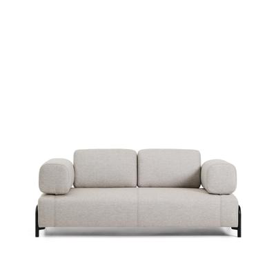 Kave Home 2-zits Bank 'Compo' Met armleuning, kleur Beige
