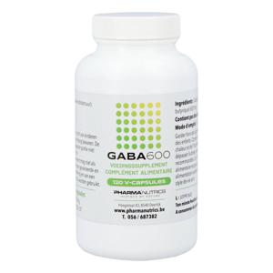 Pharmanutrics Gaba 600 120 V-Caps