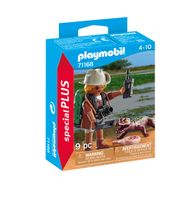 PlaymobilÂ® Special plus 71168 onderzoeker met jonge kaaiman