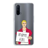 Gimme a call: OnePlus Nord CE 5G Transparant Hoesje