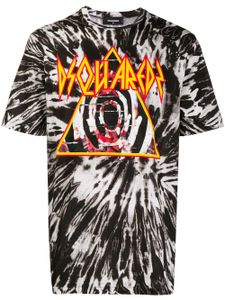 DSQUARED2 t-shirt à imprimé tie dye - Marron