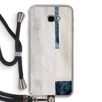 Meet you there: Samsung Galaxy J4 Plus Transparant Hoesje met koord