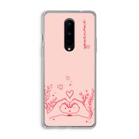 Love is in the air: OnePlus 8 Transparant Hoesje