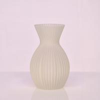 Lily 3D vaas 20x13cm Wit