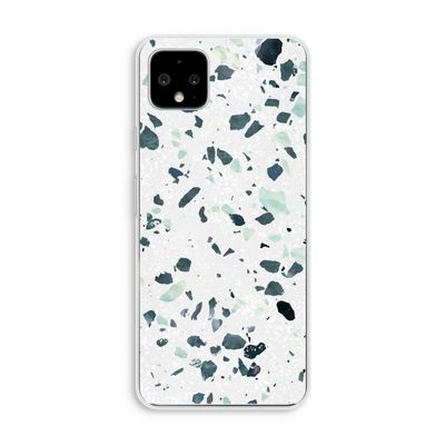Terrazzo N°2: Pixel 4 XL Transparant Hoesje