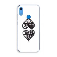 Big butt bigger heart: Huawei Y6s Transparant Hoesje