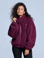 Poederbaas Fluffy Jacket Dames Four Seasons Bordeaux-XS
