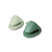 Ovenhandschoen Ibili Groen Siliconen 8,5 cm (2 Stuks)