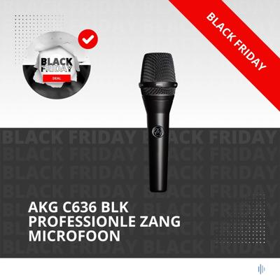 AKG C636 BLK professionle zang microfoon